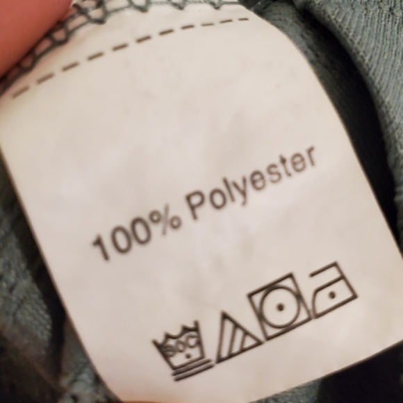 ☆ 3/35$ | Sage Eyelet Crewneck Tee In Size Large - Picture 9 of 10